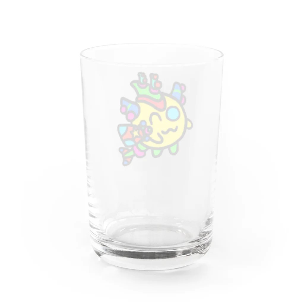 どりほぷの竜のフワピー Water Glass :back