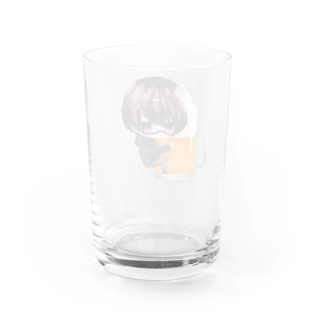 遼@5月 2本 ライブ！！のふじりょ Water Glass :back