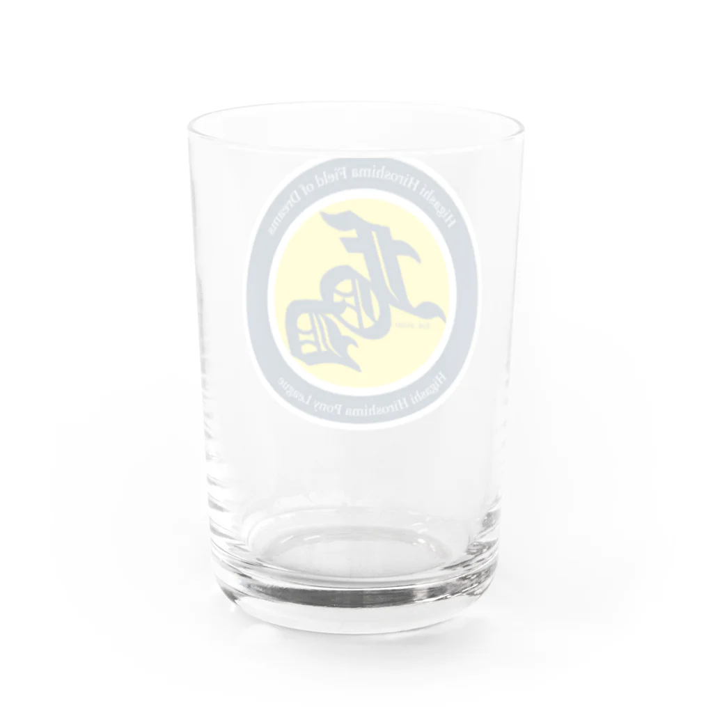 東広島ポニー　Field Of Dreamsの東広島ポニー　グッツ Water Glass :back