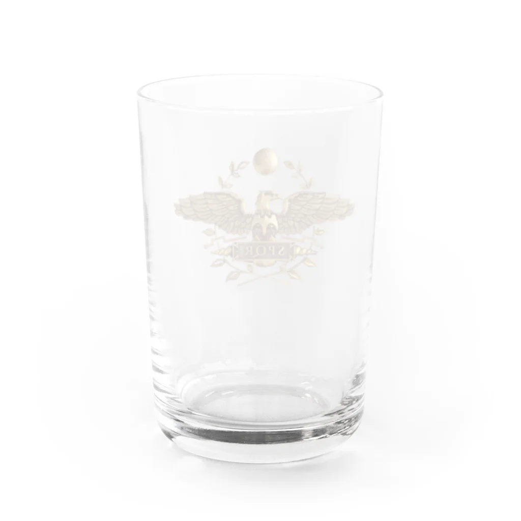 Kubaaniのローマ帝国 SPQR Water Glass :back