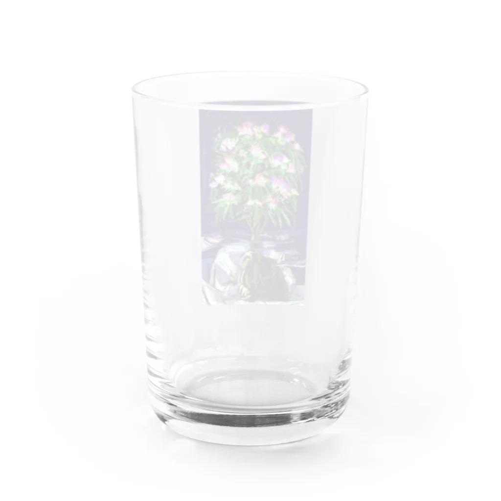 空が青いなのネムノキ Water Glass :back