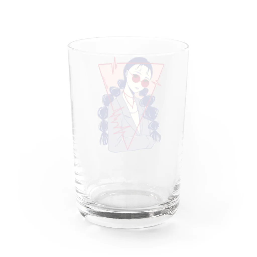 panda to kageの震電 Water Glass :back