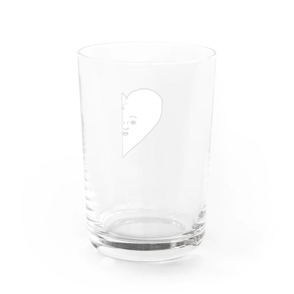 ないものねだりの放心(チラリ) Water Glass :back