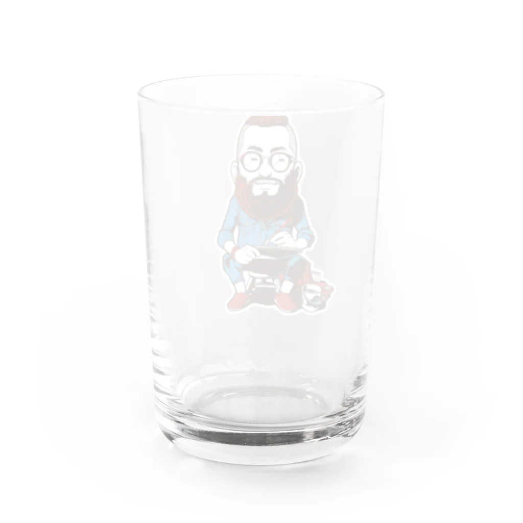 イラストレーター平戸三平の画家おじさん２ Water Glass :back