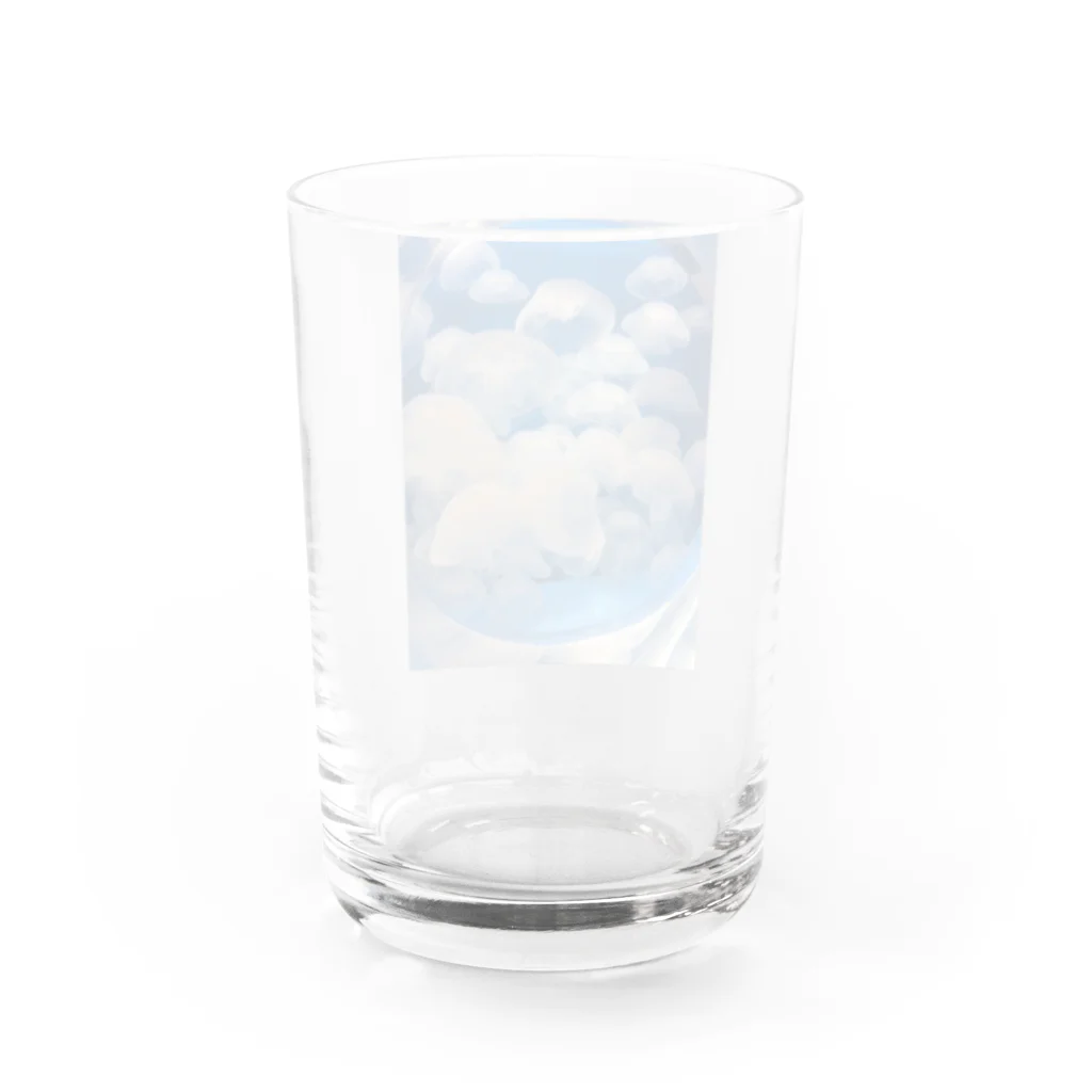 Boppy Bopのくらげアクアリウム Water Glass :back