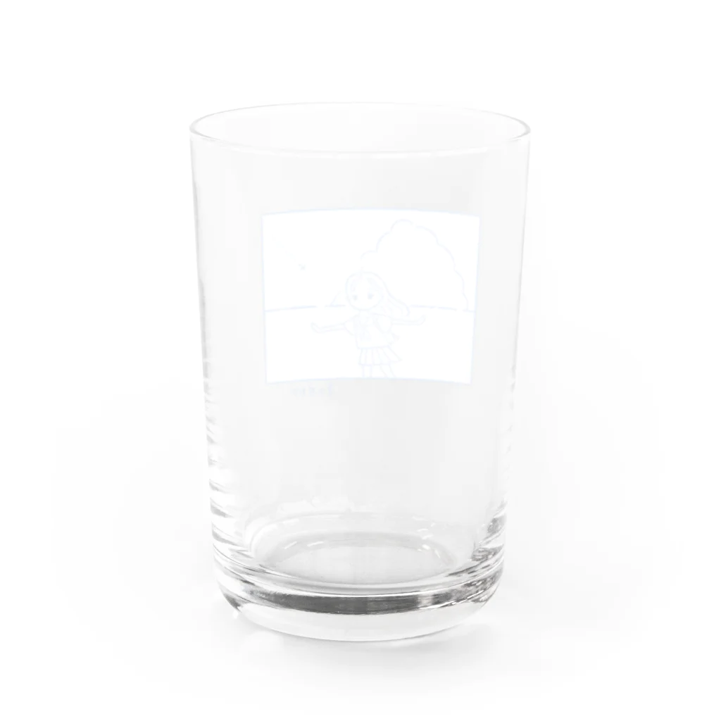 すらいむショップの夏のおわり Water Glass :back
