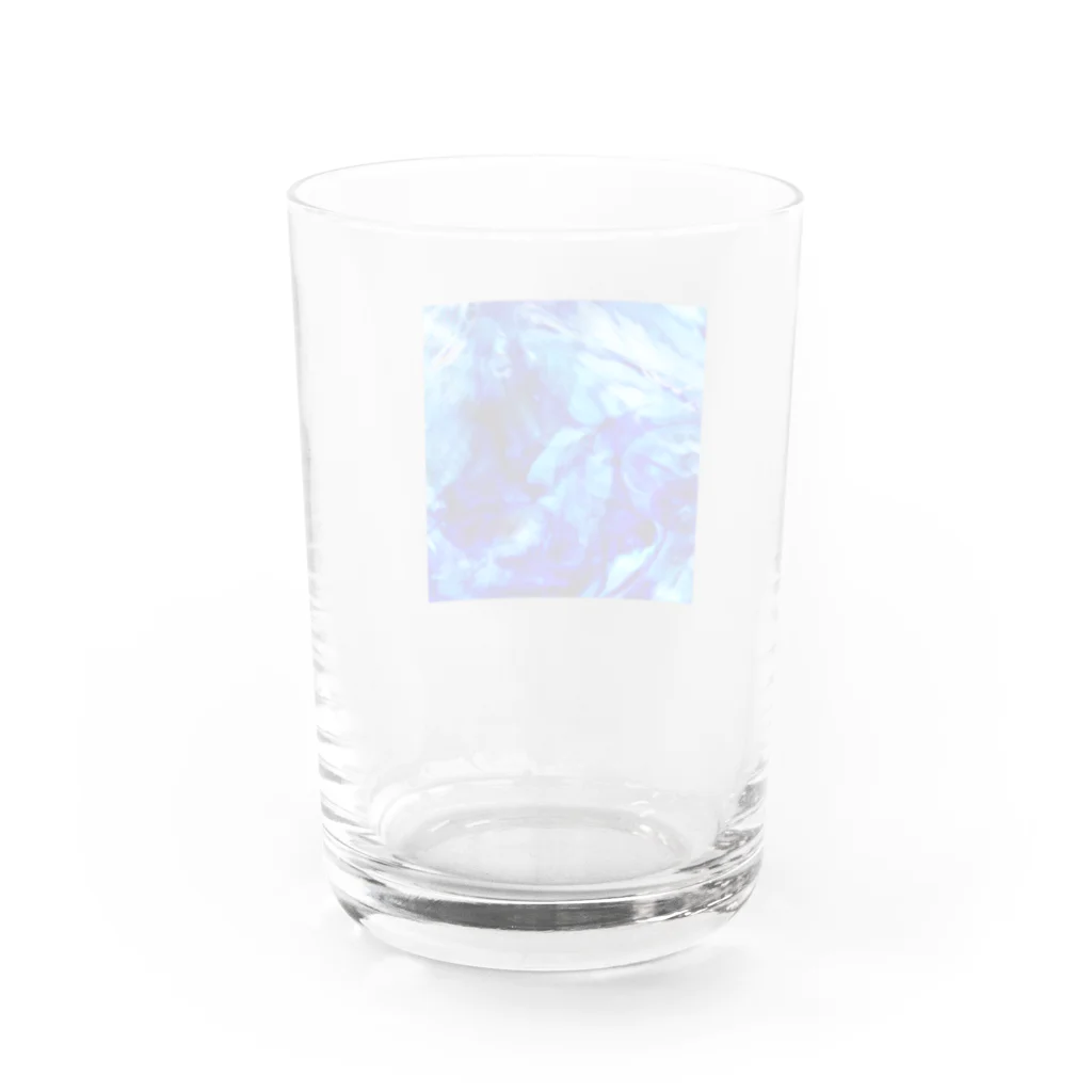 青空骨董市のガラスの記憶 -yuragi- Water Glass :back