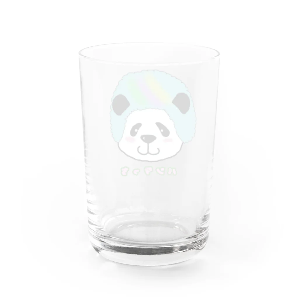 mimieden (みみえでん)のモフアフパンダnight Water Glass :back