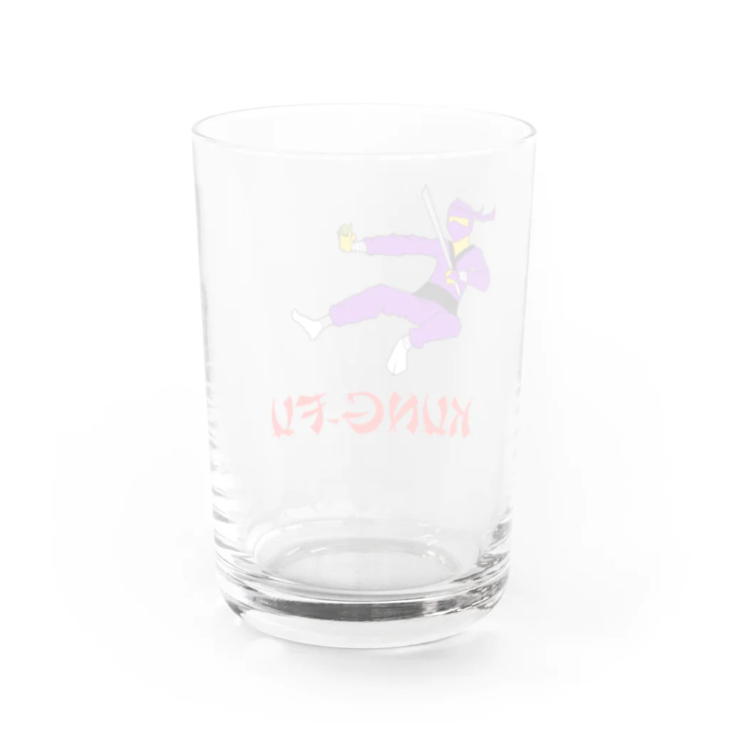 KeitaOmoriのカンフー Water Glass :back