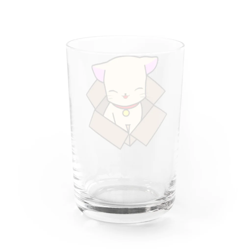 ほぼ動物園の箱入り娘（猫） Water Glass :back