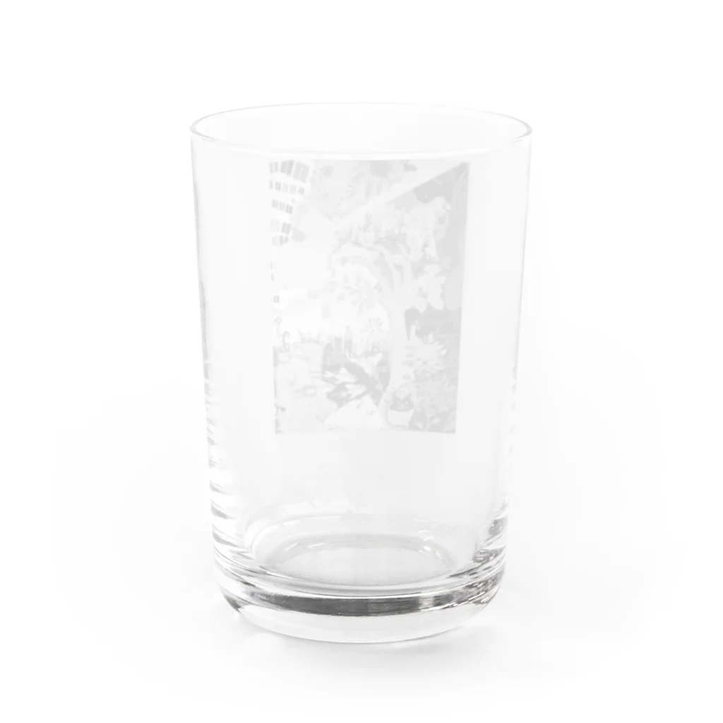 Kumibarcalow_の夢の中の岩 Water Glass :back