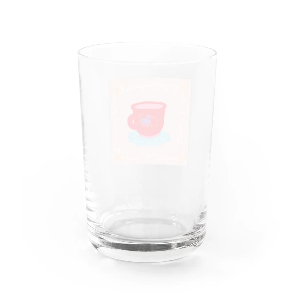 oekakiのcup Water Glass :back