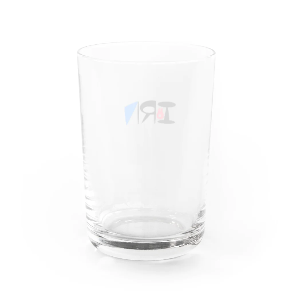 IoRNのIoRNのロゴみたいなやつ Water Glass :back