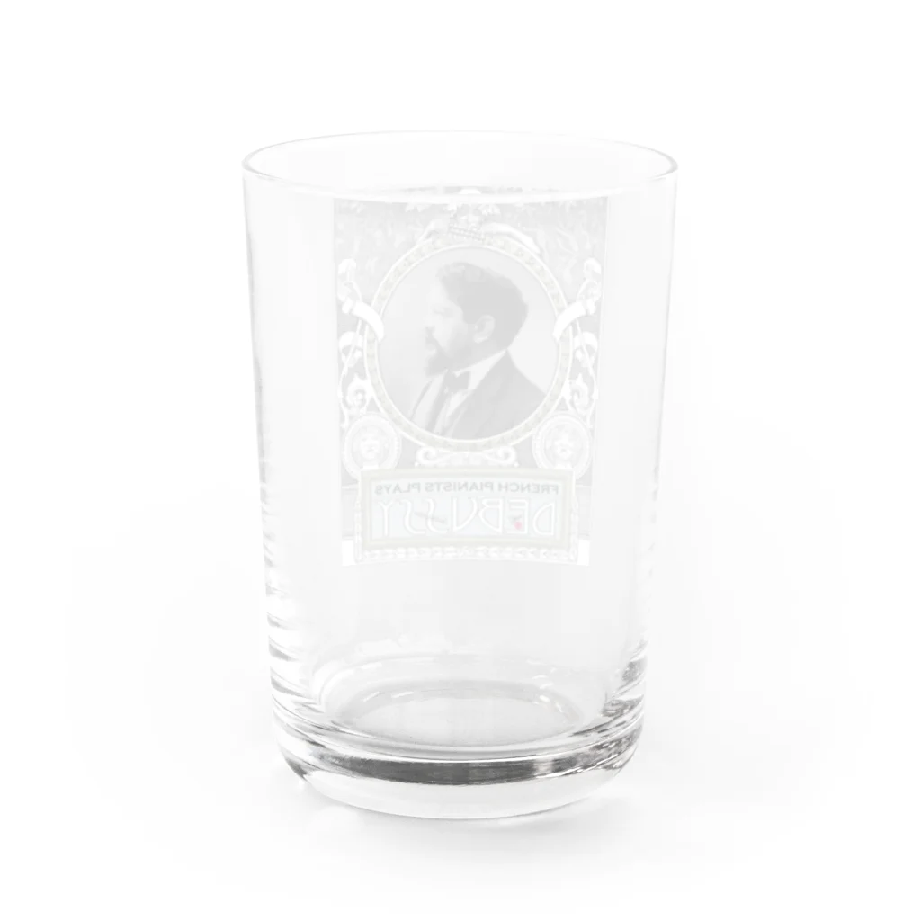 音楽と鳥舎のDebussy's Corner Water Glass :back