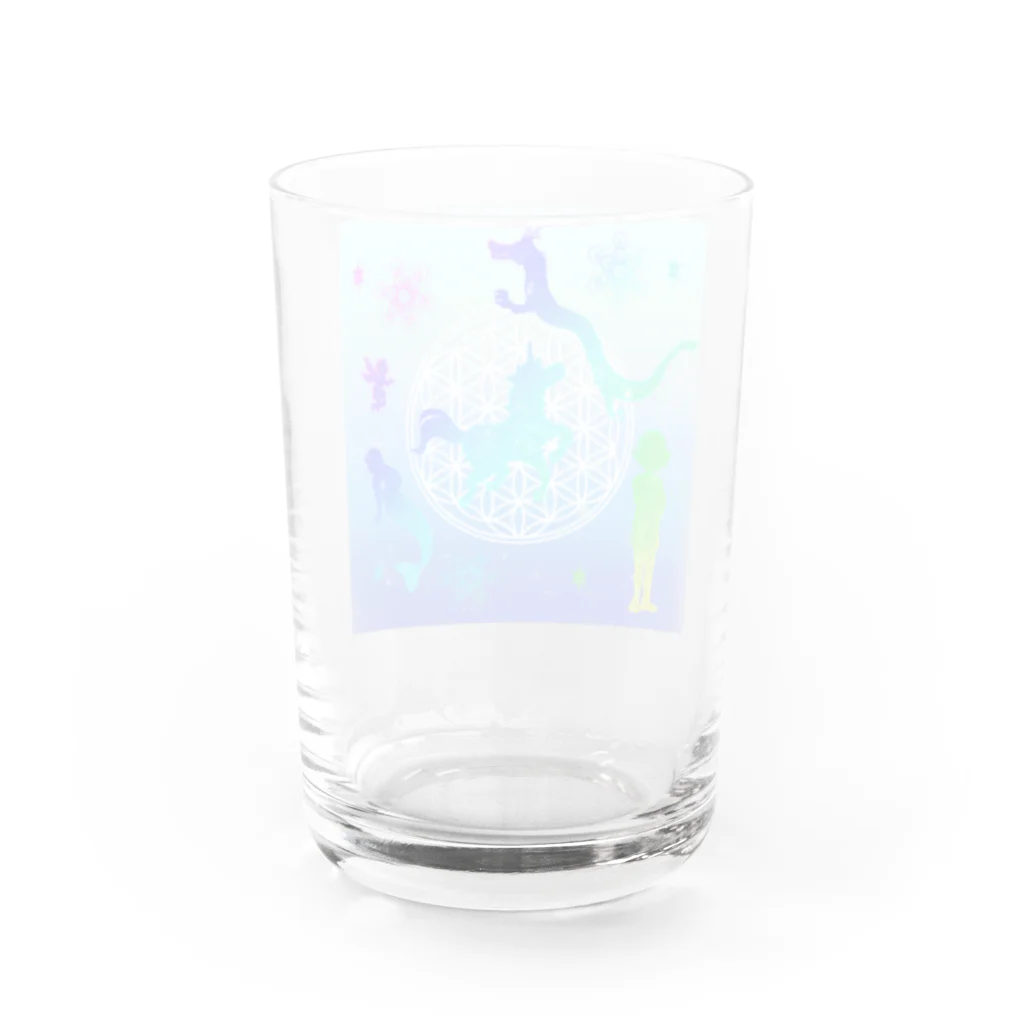 宇宙猫人工房のいろんな種族 Water Glass :back