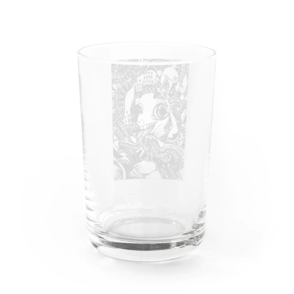 Kumibarcalow_のゴッド Water Glass :back