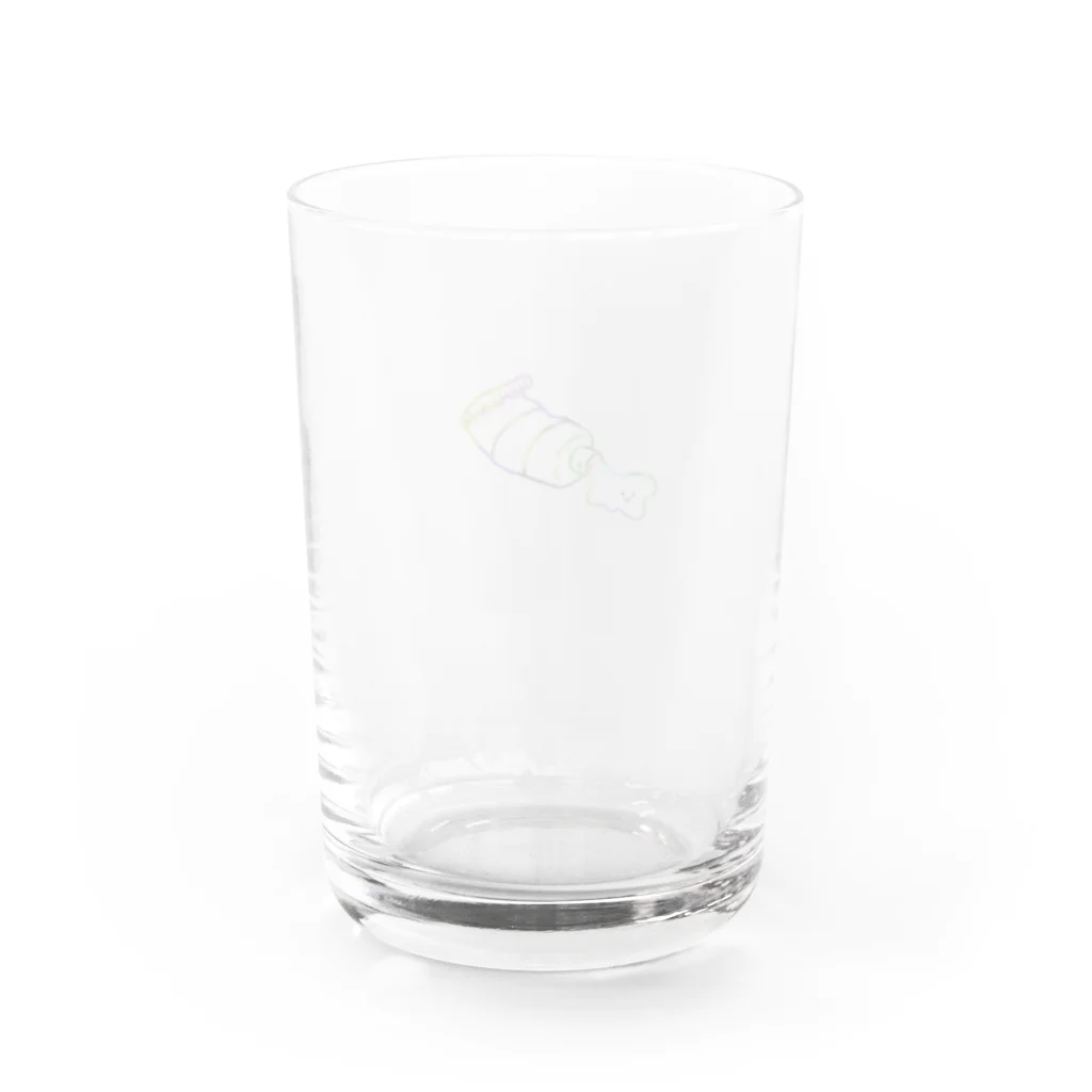 わこ。の絵の具ちゃん Water Glass :back