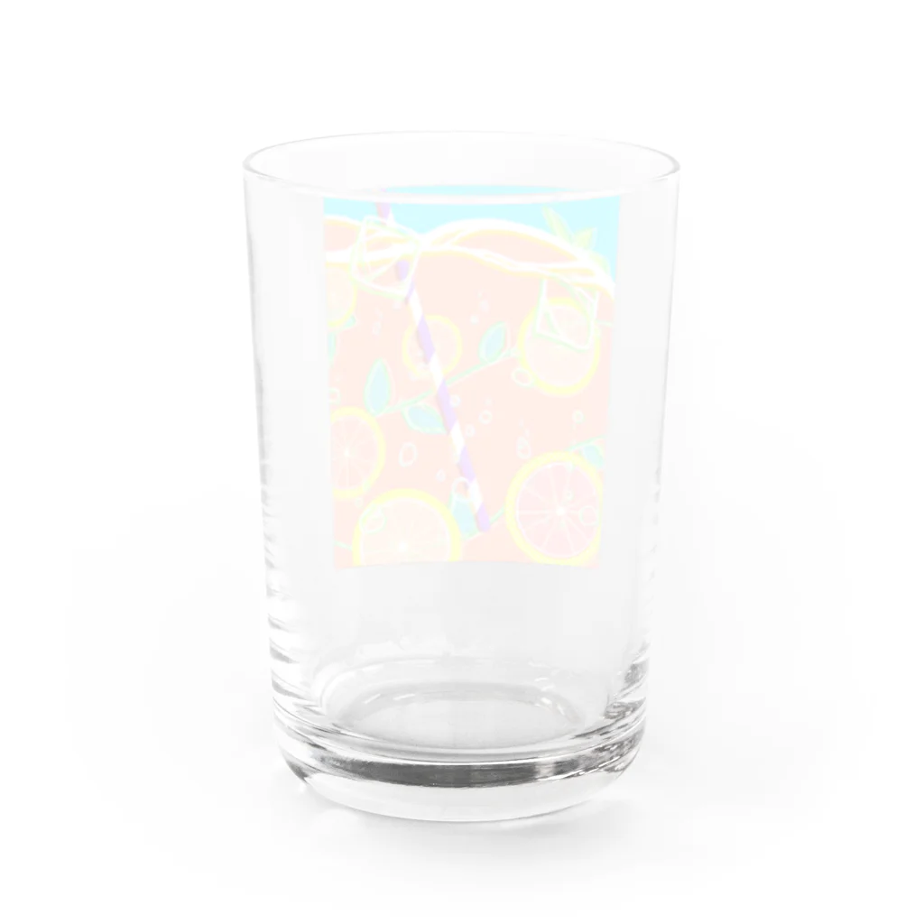 Sourambleのピンクレモネード Water Glass :back