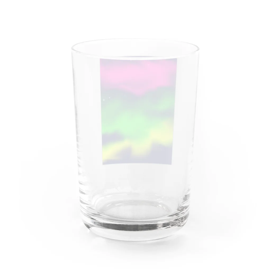 Seven3のオーロラ Water Glass :back