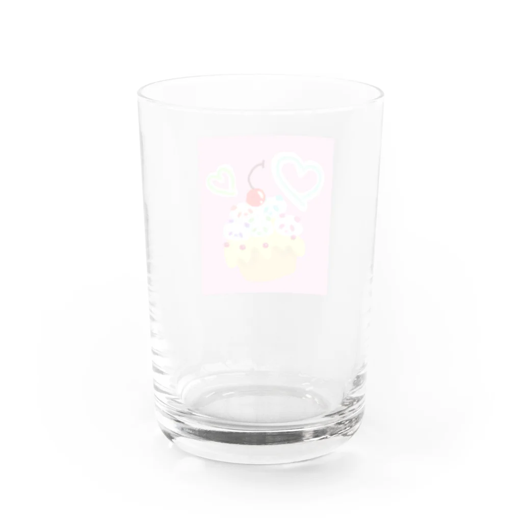 mimieden (みみえでん)のパンダカップケーキ Water Glass :back