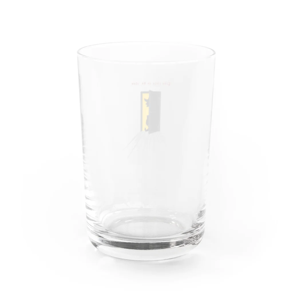 よろづ屋 安宅彦一長船のこっちへおいで Water Glass :back