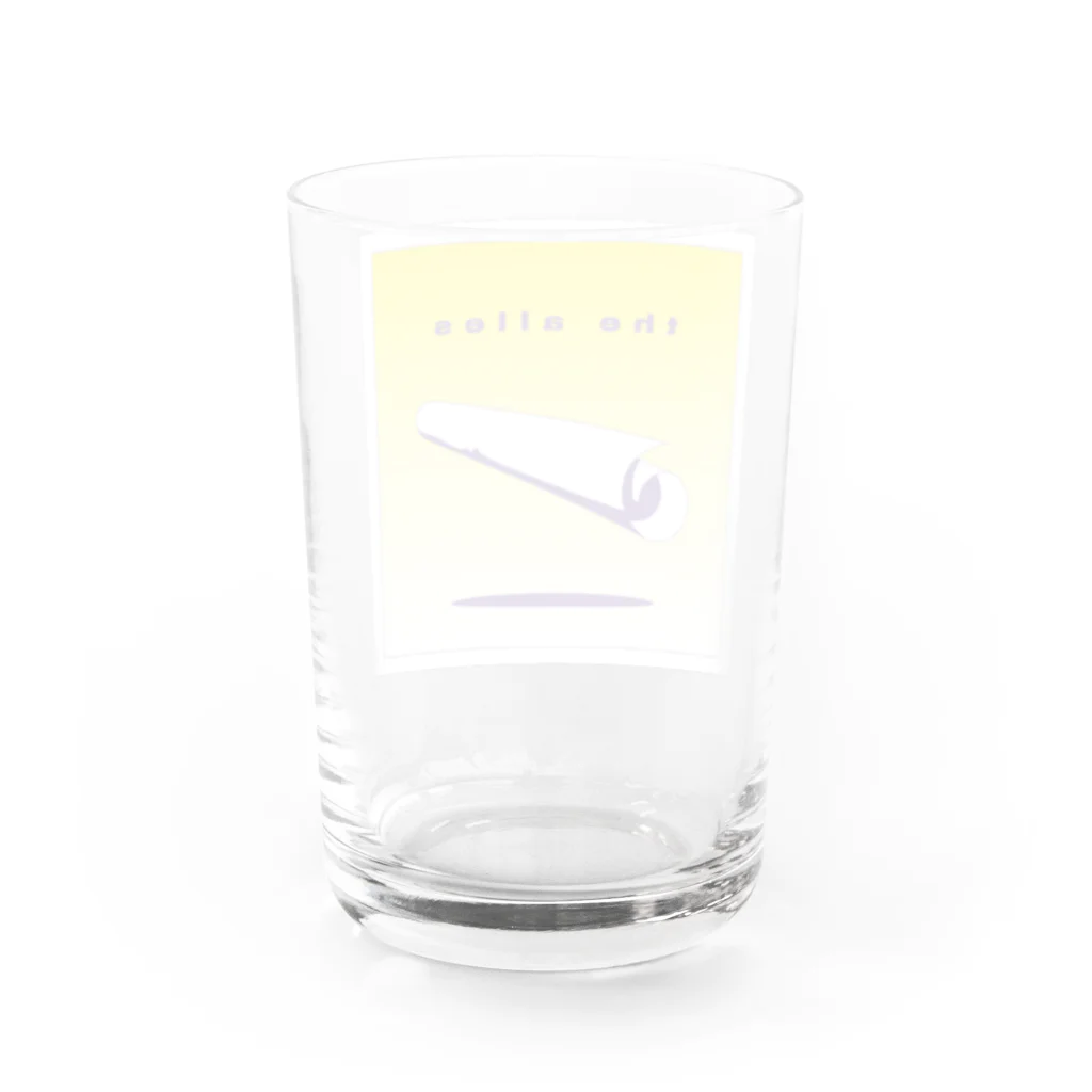 the alles  KONSUM PRODUKTのthe alles Water Glass :back