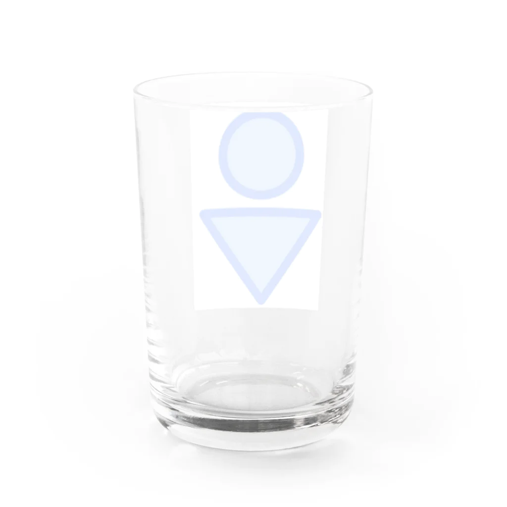 Suitの〇〇系男子 Water Glass :back