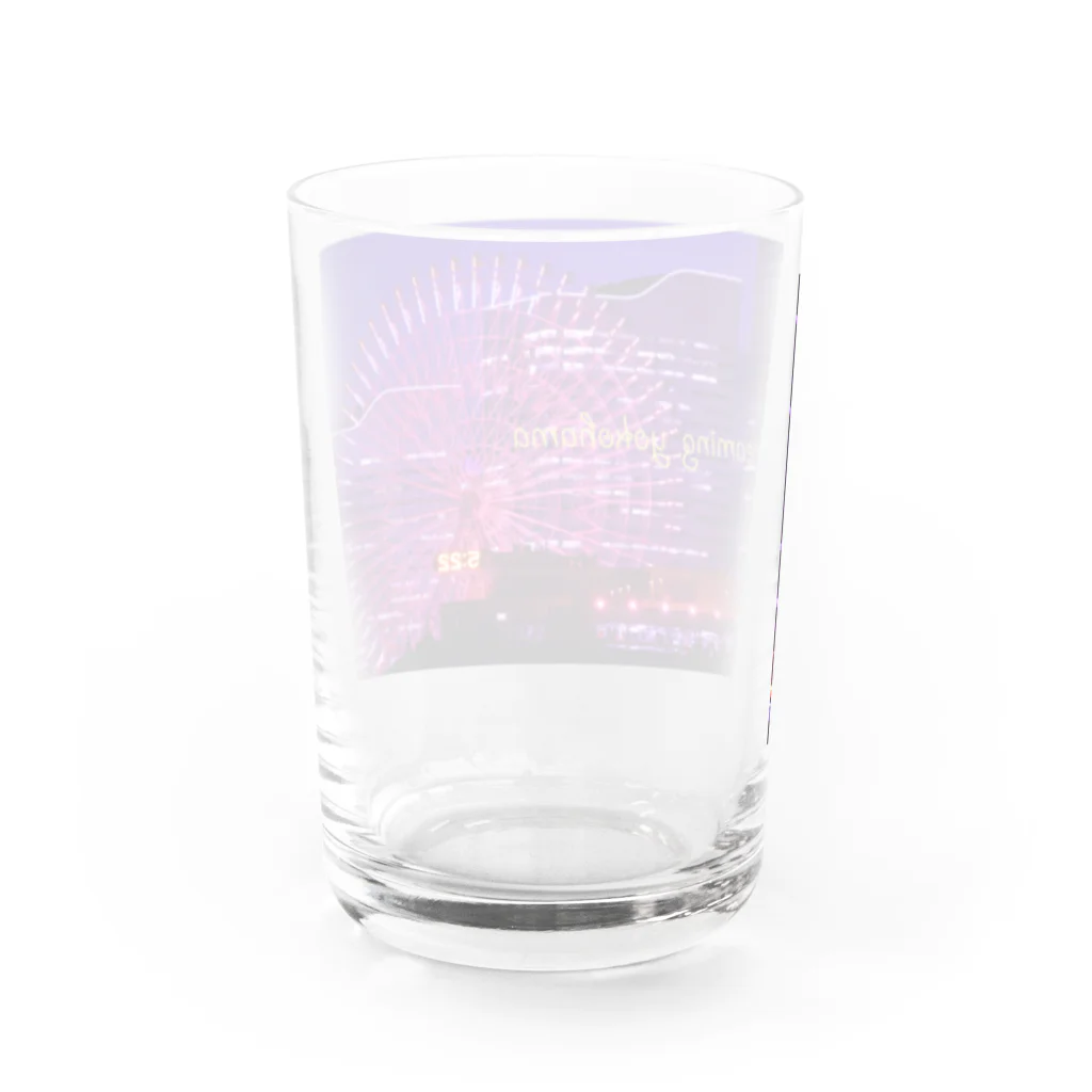 photo-kiokuの横浜夜景４ Water Glass :back