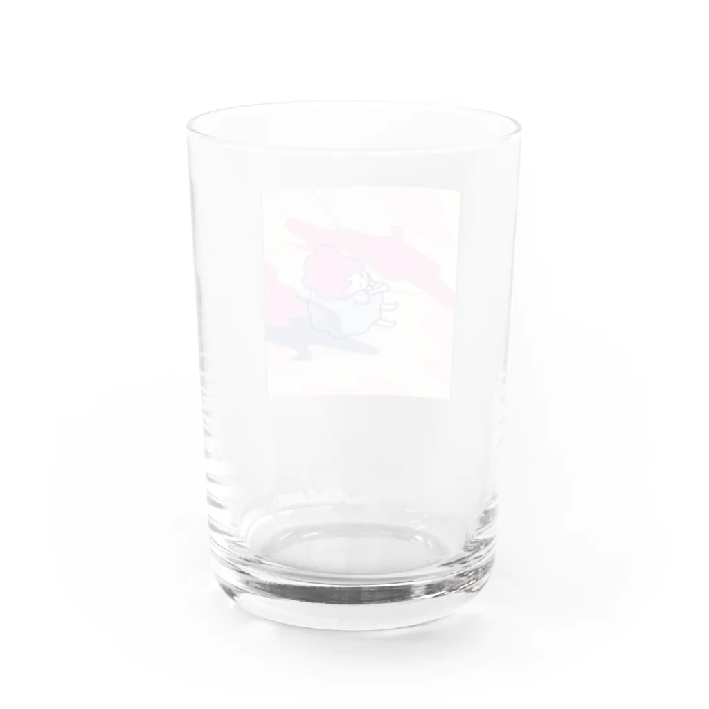 rina hanaの乙女の挑戦 Water Glass :back