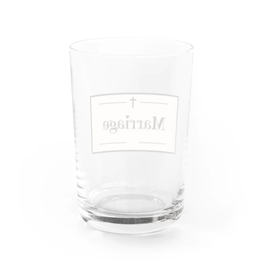 MarriageのMarriage GothicStyle Water Glass :back