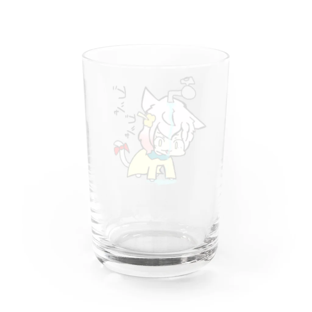 そらもと ベルのビシャビシャひまちゃん Water Glass :back