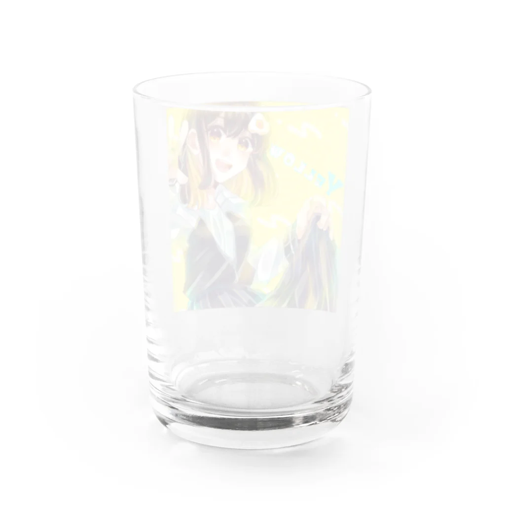 わすれものの💛YELLOW💛 Water Glass :back