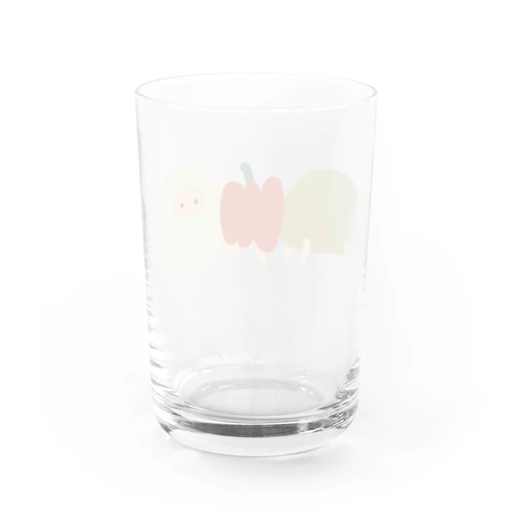ÜKのびーびーきゅー Water Glass :back