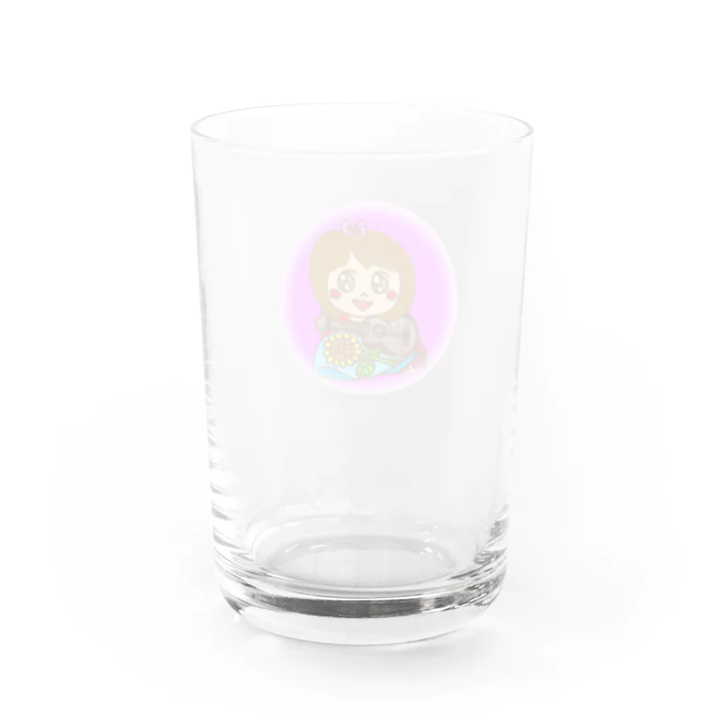 erio-絵莉和🍀のえりおの元気がでるグッズ♪ Water Glass :back