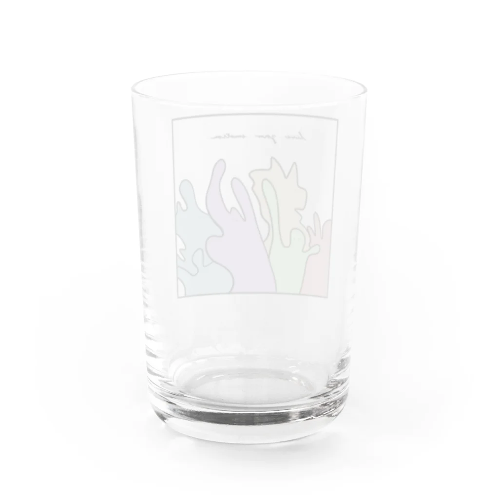 ミ　オのemotion Water Glass :back