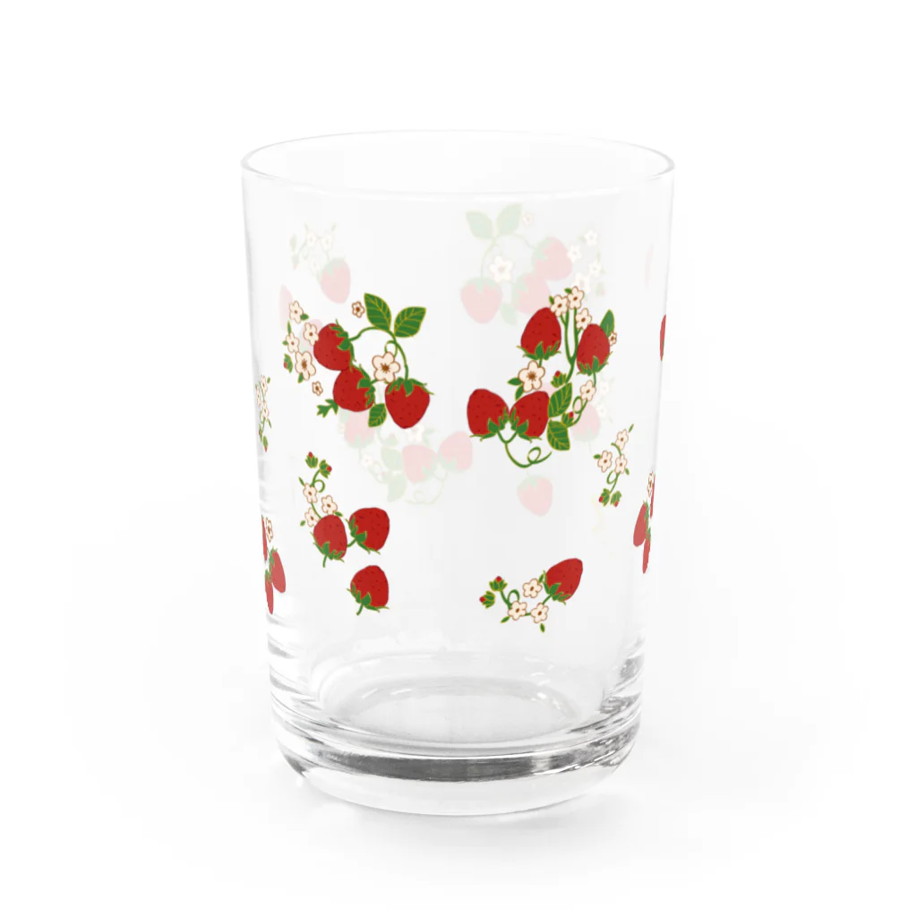 Jimmy BuffaloのJimmy Buffalo - Strawberry Fields クリア Water Glass :back