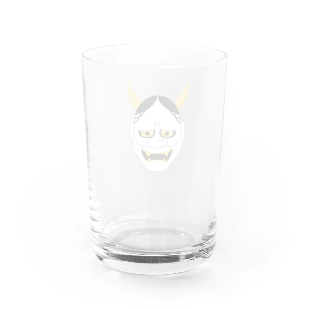 ふぁーふぁー@副収入サラリーマンの般若 Water Glass :back