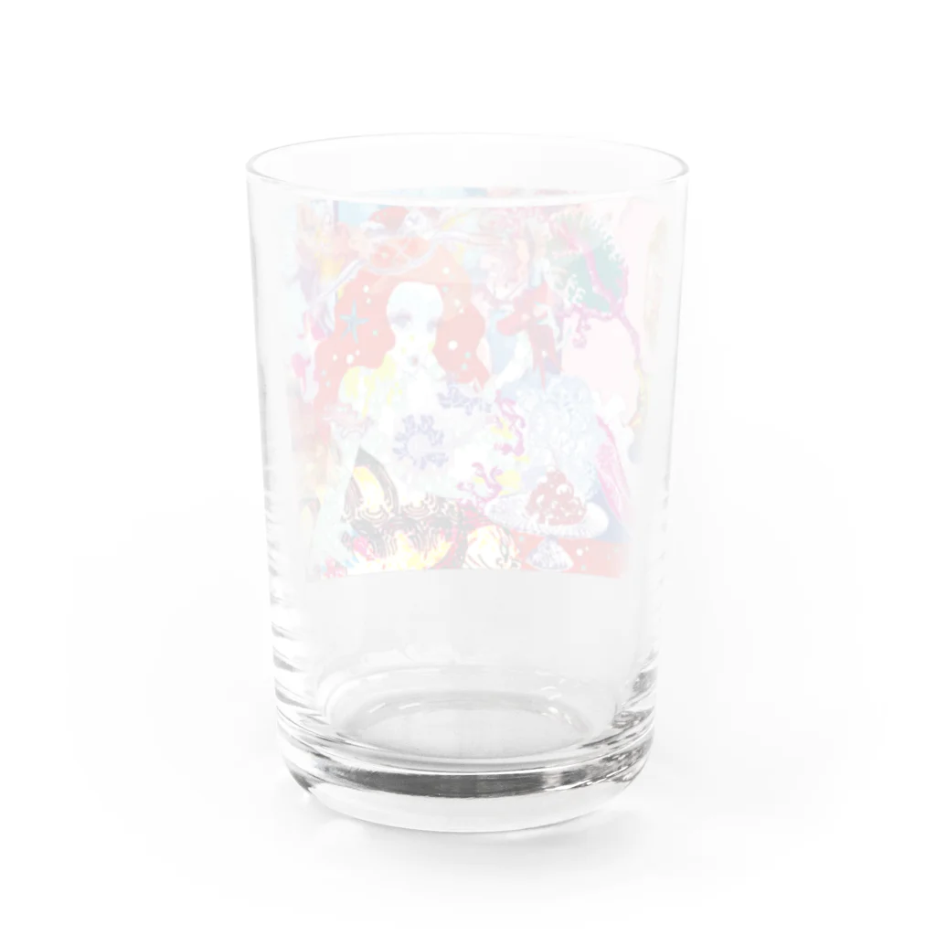 Asako Shibutaniの乙姫龍宮遊びづくし Water Glass :back