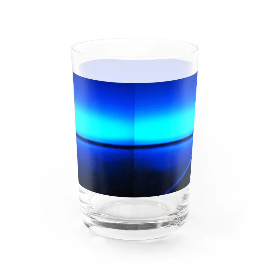 2nd Shunzo's boutique の背中合わせのブルー  Water Glass :back