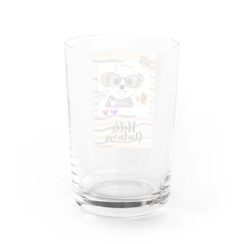 cafe'うちっち　sena企画のセナくん Water Glass :back