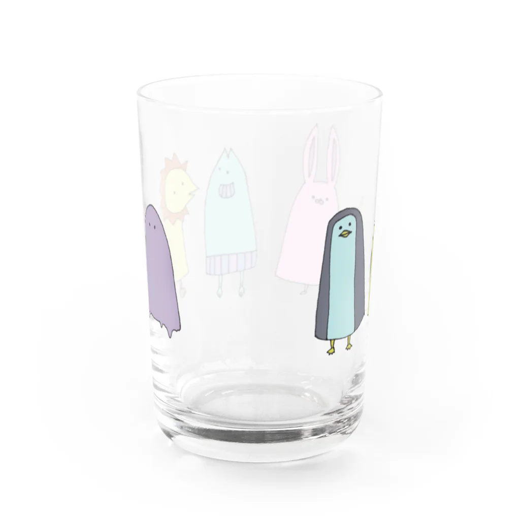 TEN店のいきる者たち Water Glass :back