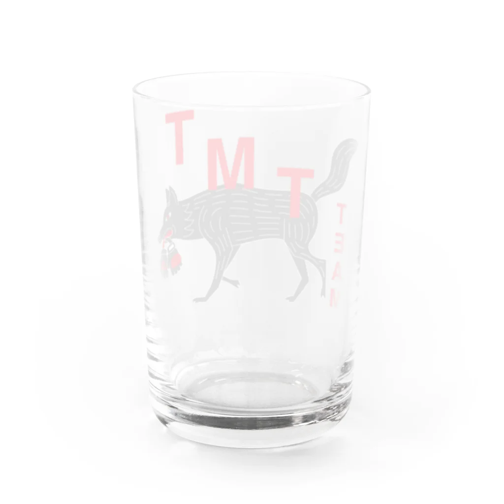 スイッチ大学のTEAM TMT グッズ Water Glass :back