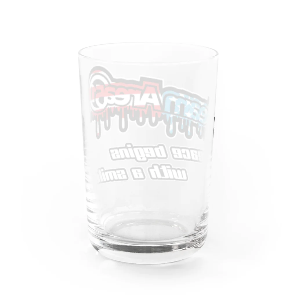 AREA51MIYAKOのTEAM　AREA51USA[2020］ Water Glass :back