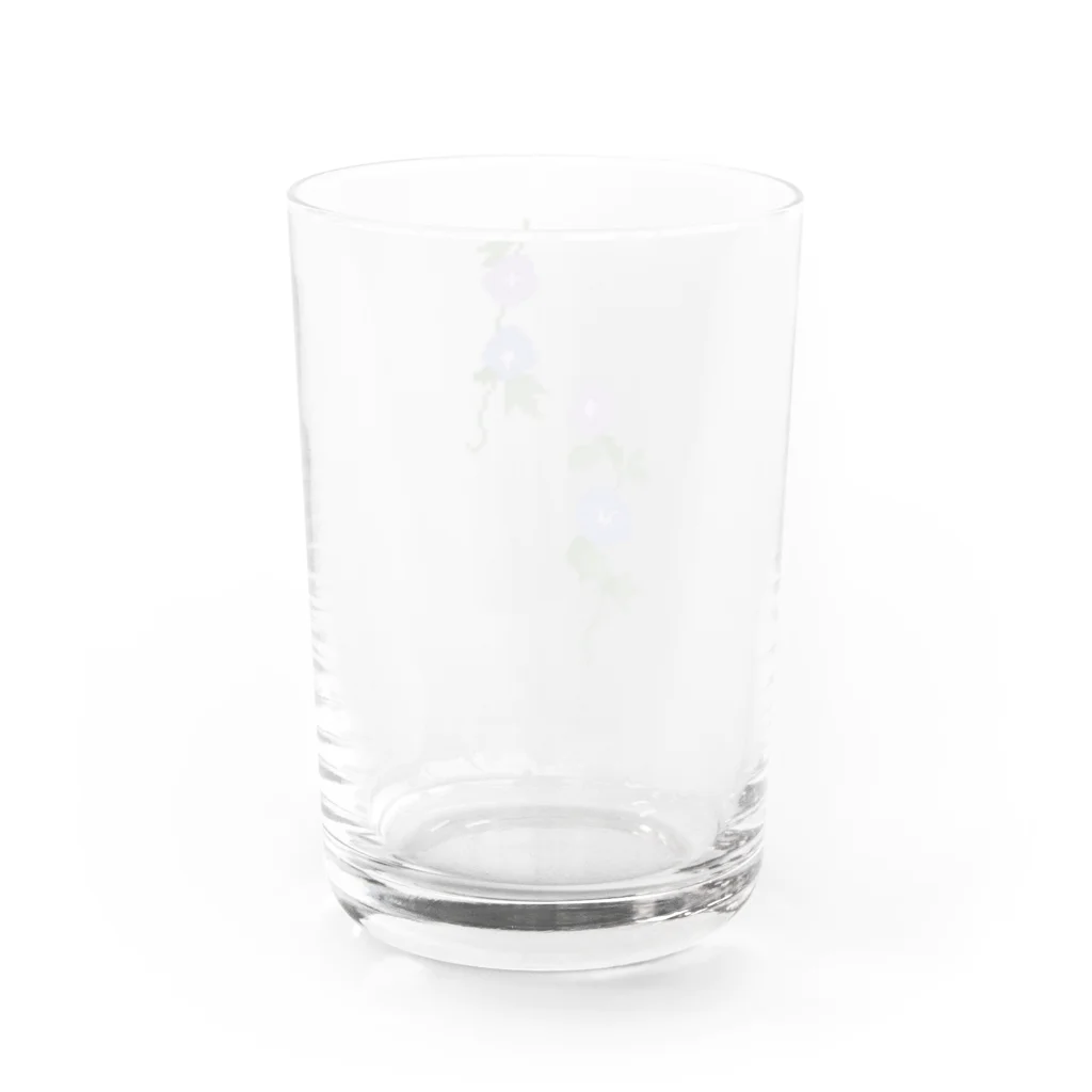 mizukinokoの朝顔のグラス Water Glass :back