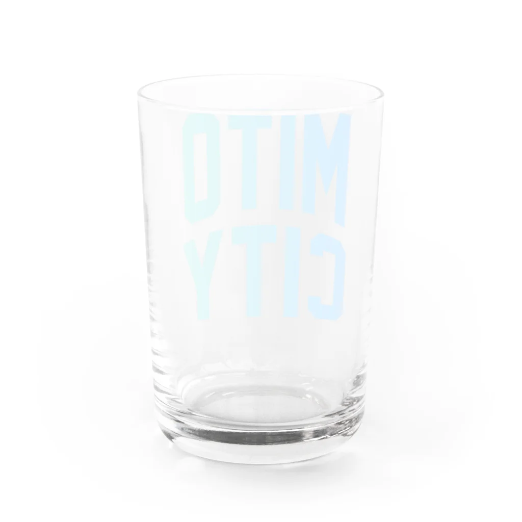 JIMOTOE Wear Local Japanの水戸市 MITO CITY Water Glass :back