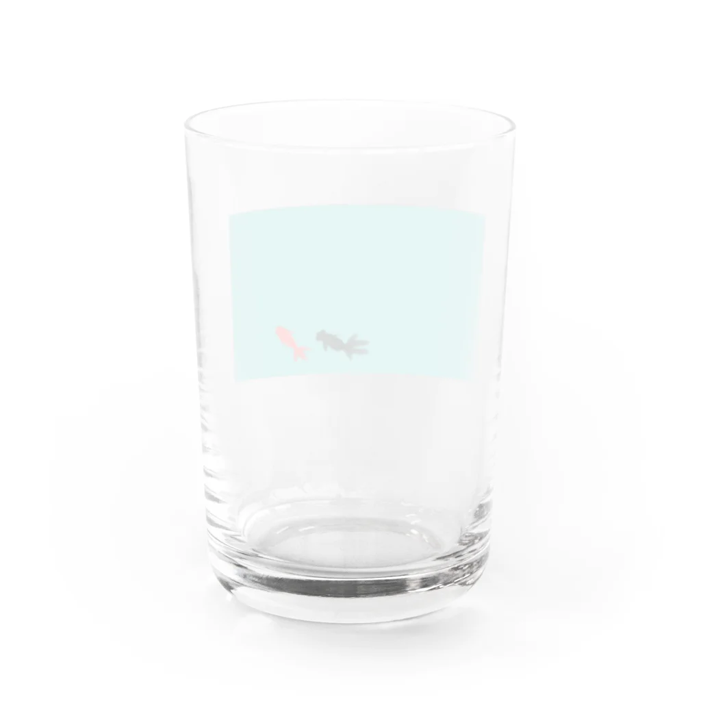 atakの水面下の金魚 Water Glass :back