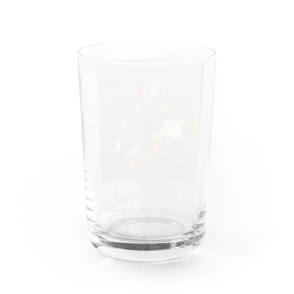 gogoghgogoのカエルくん Water Glass :back