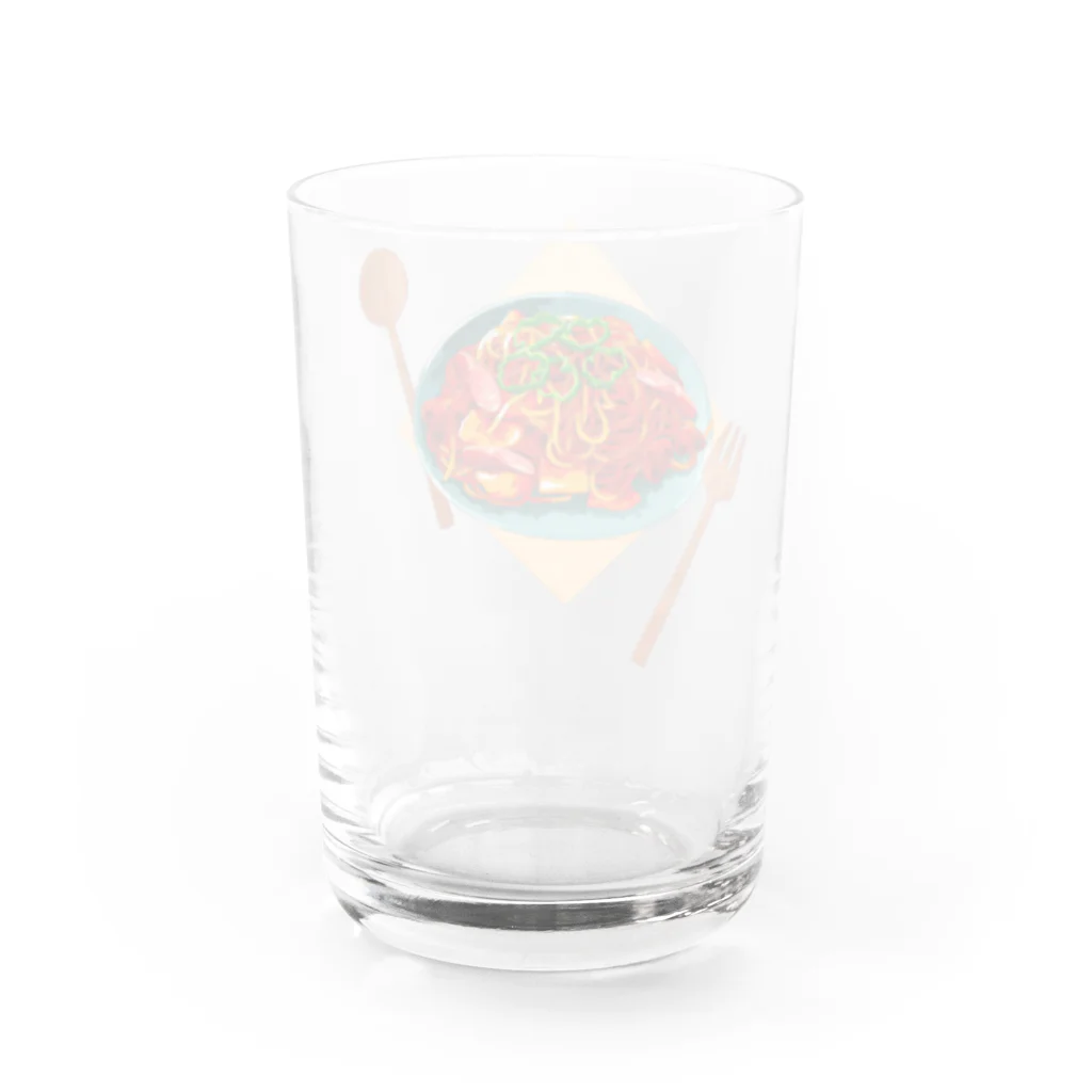 五重 紫兎花のナポリタン Water Glass :back