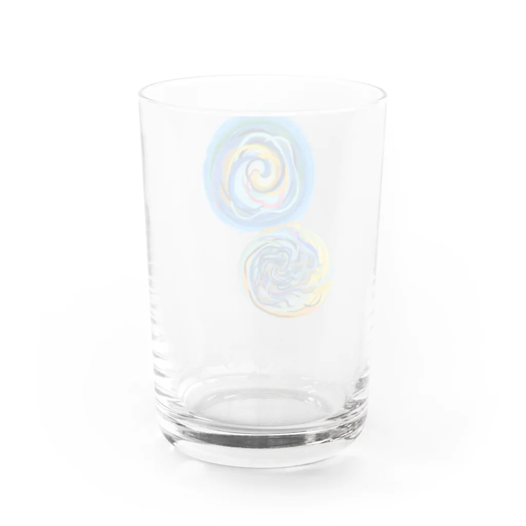 liangraphicsの相互引力イラスト Water Glass :back