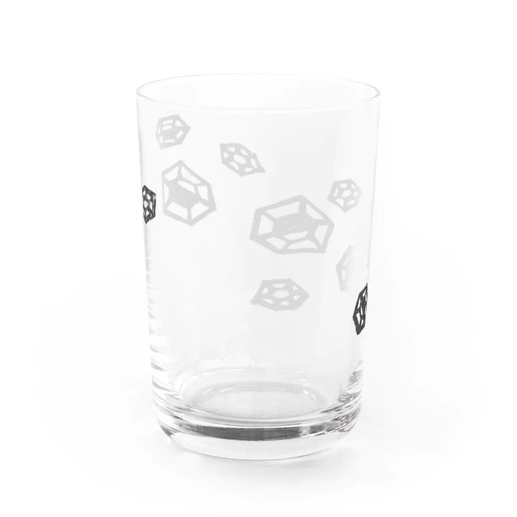 よいころ商店のきらきらダイヤ。 Water Glass :back